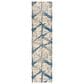Radici USA Dora 2"6" x 10" Marin, Blue and Navy Runner, , large
