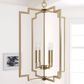 Hunter Zoanne 4-Light Pendant in Alturas Gold, , large