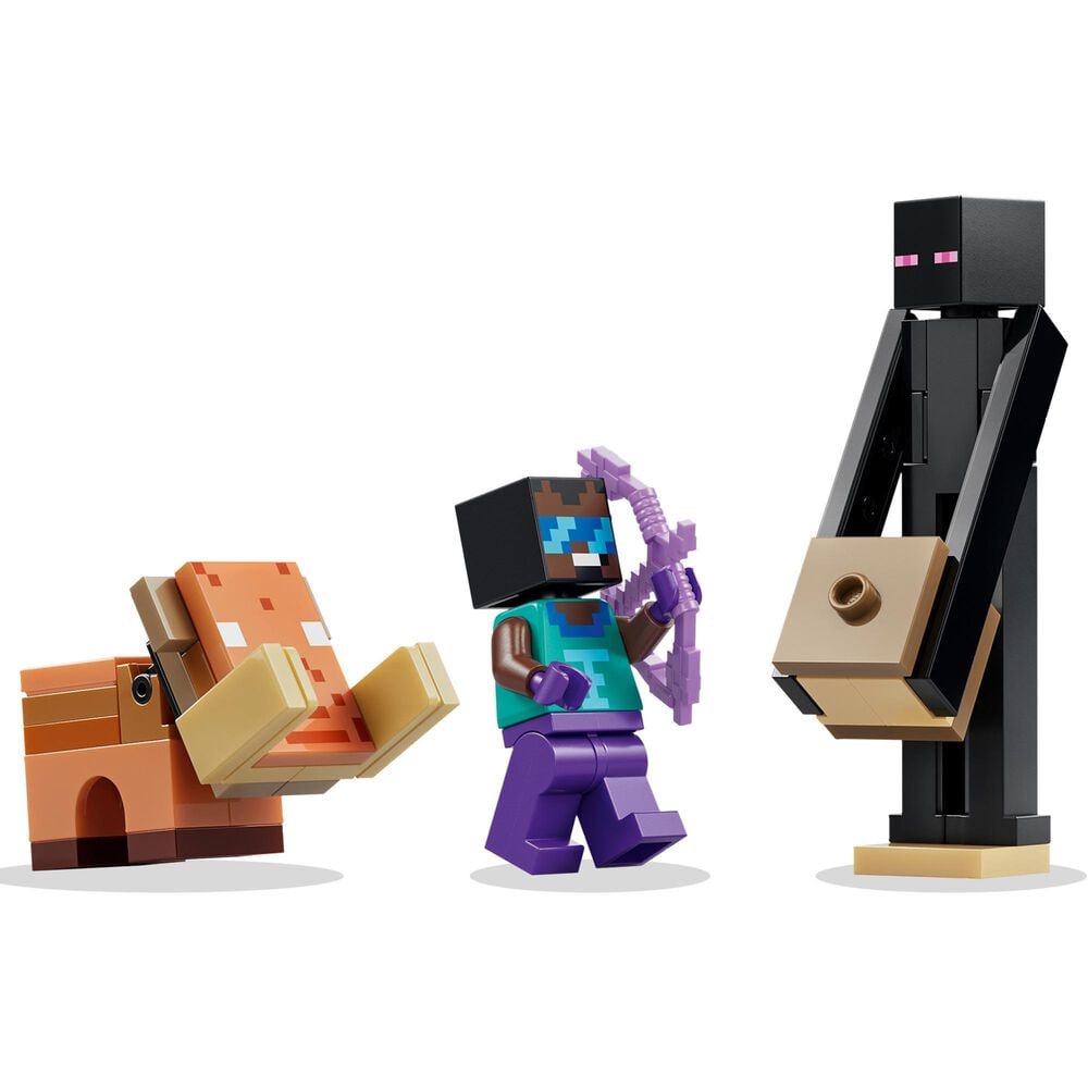 LEGO Minecraft Nether and End Portal Journey Building Set, , large