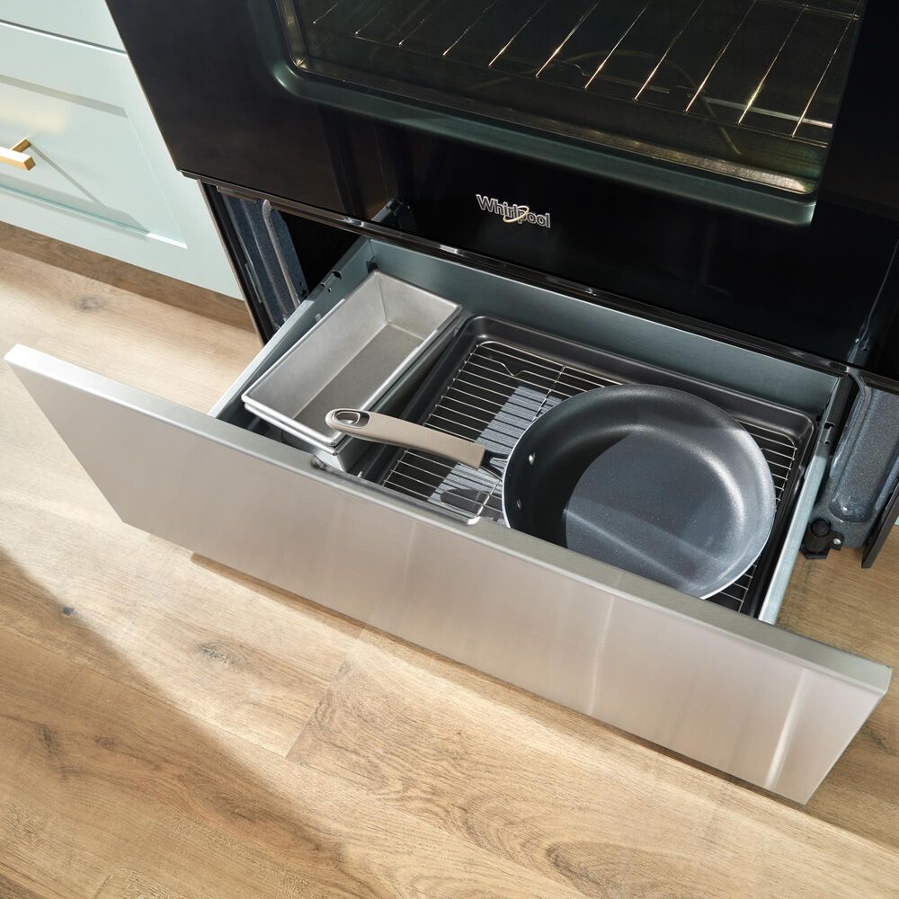 Whirlpool 5.3 Cu. Ft. Slide-in Electric Range in Stainless Steel, , large