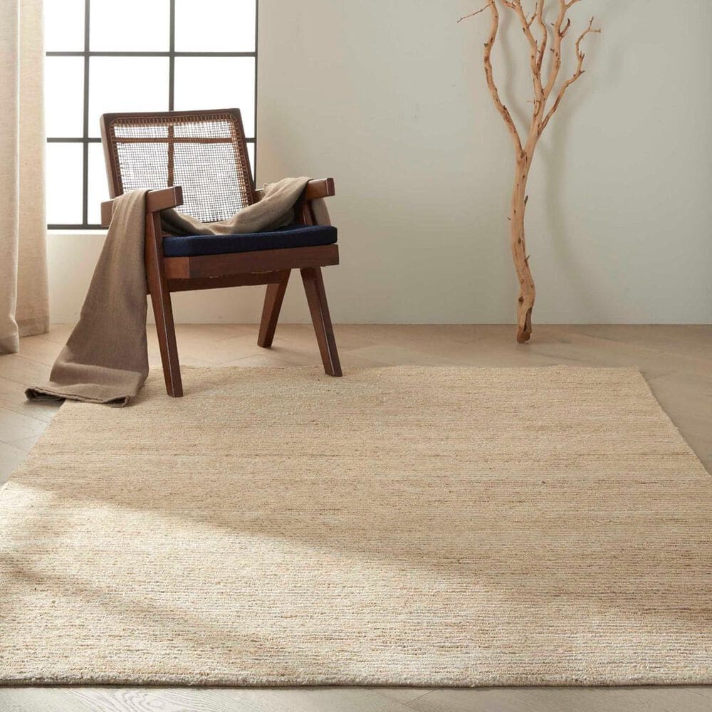 Nourison Mesa Gypsum 4&#39; x 6&#39; Area Rug, , large