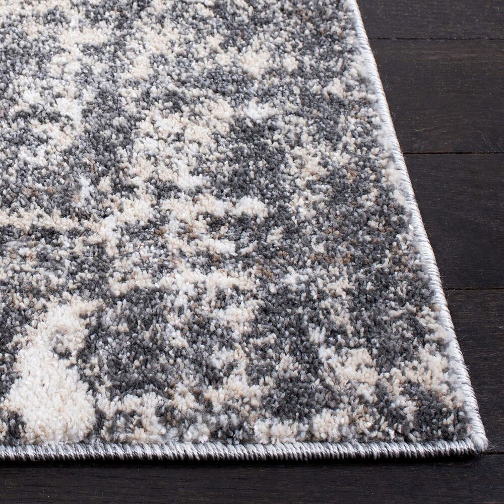 Safavieh Aston ASN705 8&#39; x 10&#39; Grey and Ivory Area Rug, , large