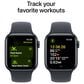 Apple Apple Watch SE GPS Smartwatch 40mm Aluminum in Midnight, , large