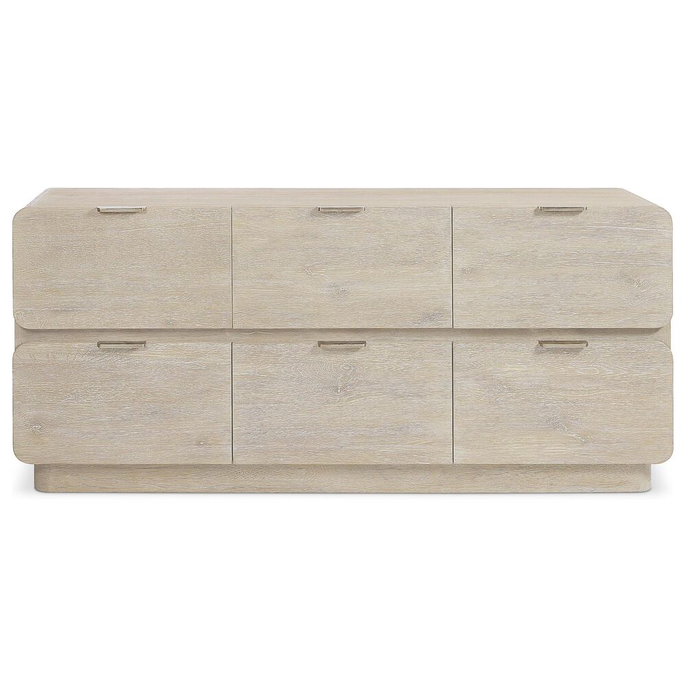 Bernhardt Antibes Dresser and Mirror in Roz Tan, , large