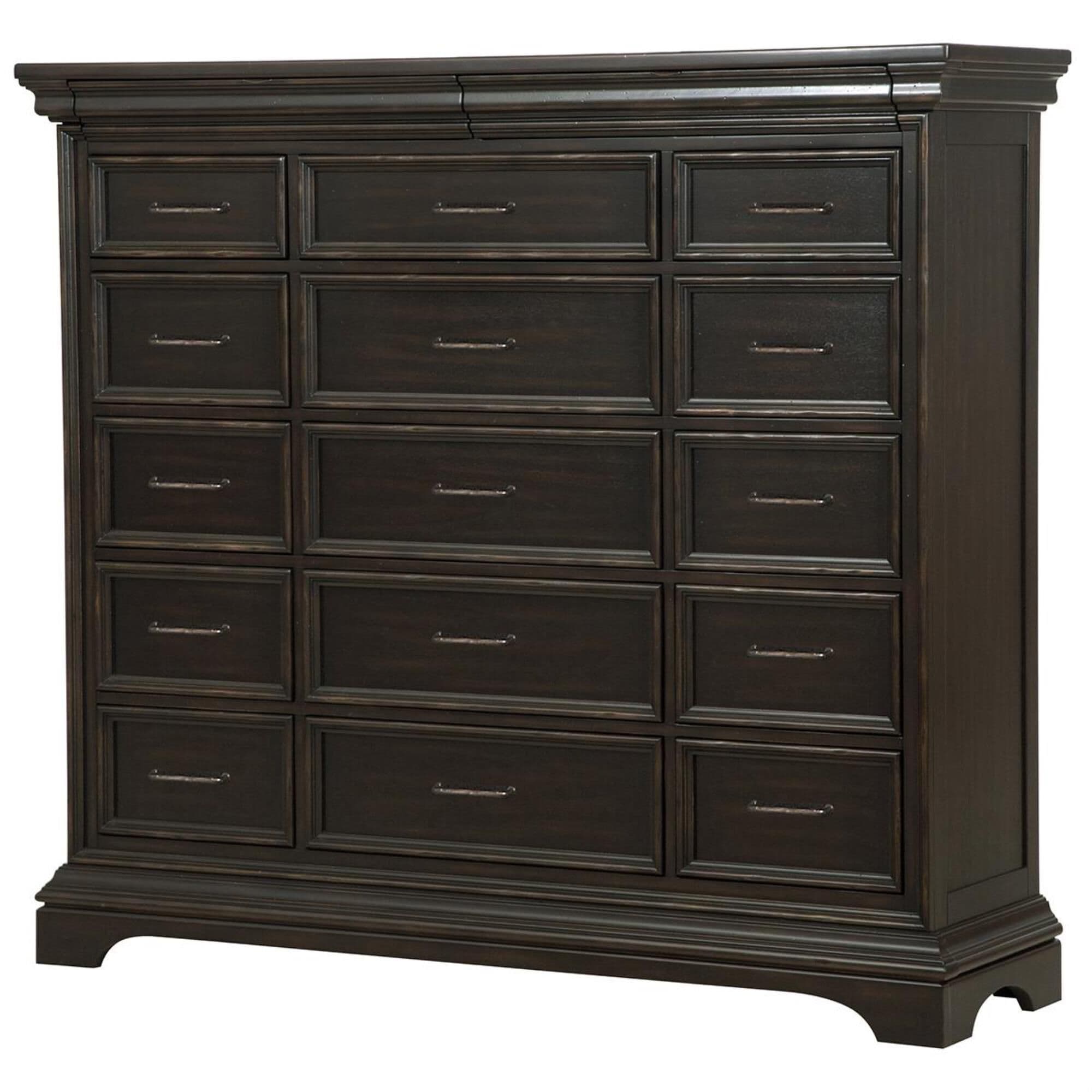 at HOME Caldwell Master Chest in Dark Expresso | Nebraska