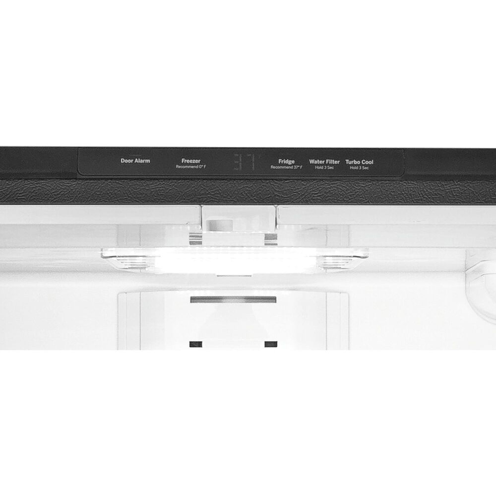 GE Appliances 4-Piece Kitchen Package with 27 Cu. Ft. French Door Refrigerator and 5.3 Cu. Ft. Freestanding Electric Range in Stainless Steel and Black, , large