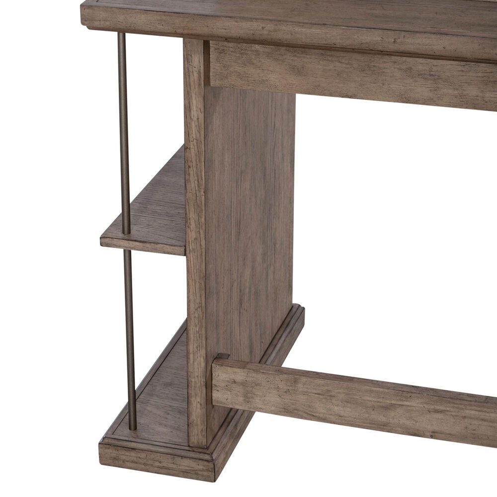Belle Furnishings City Scape Console Bar Table in Burnished Beige, , large