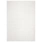 Safavieh August Shag AUG900A 5"3" x 7"6" White Area Rug, , large