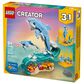LEGO Creator Sea Animals - Beautiful Dolphins Building Set, , large
