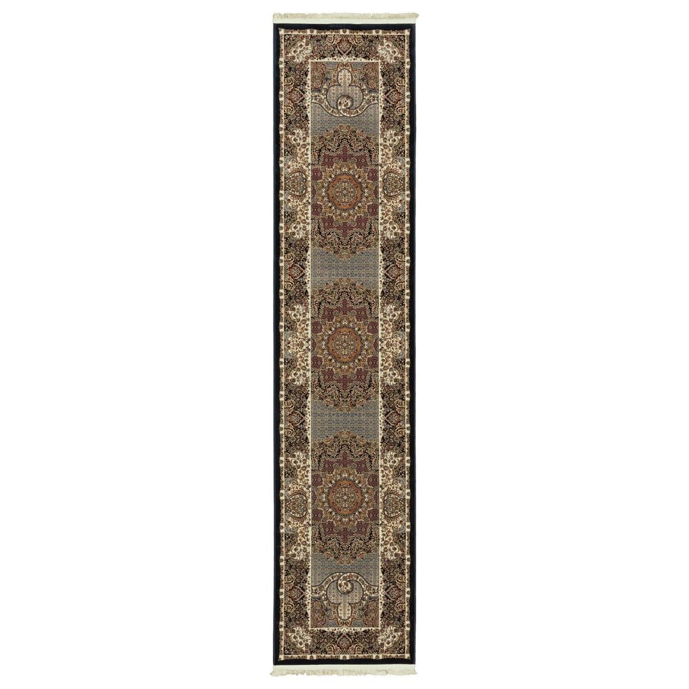 Oriental Weavers Masterpiece Blue 2"3" x 10" Runner, , large