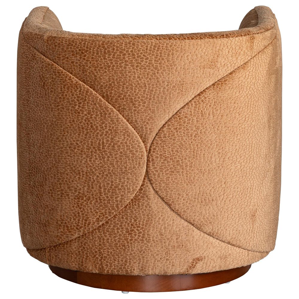 Artistica Metal Ingrid Swivel Chair in Brown, , large