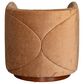 Artistica Metal Ingrid Swivel Chair in Brown, , large
