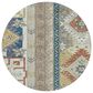 Dalyn Rug Company Lorenzo LN3 Ivory 8" Round Area Rug, , large