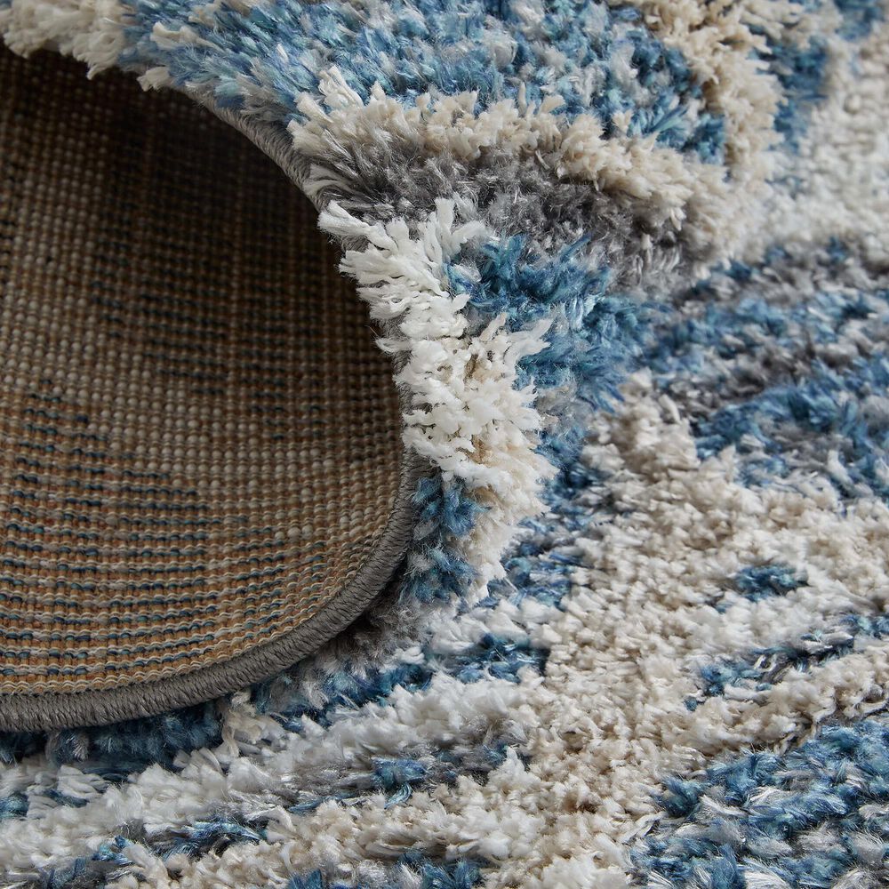 Feizy Mynka 2&#39;6&quot; x 8&#39; Blue Runner, , large