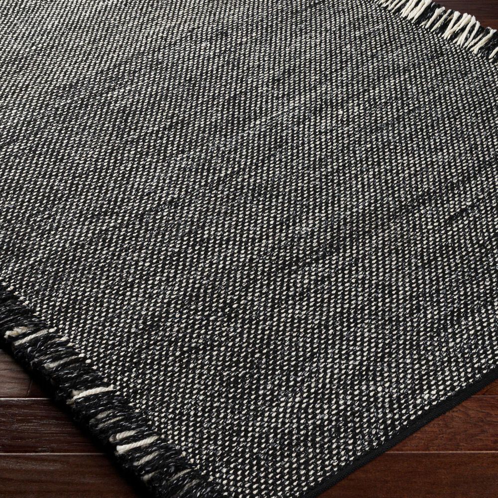 Surya Azalea 10&#39; x 14&#39; Black, Brown and Medium Gray Indoor/Outdoor Area Rug, , large