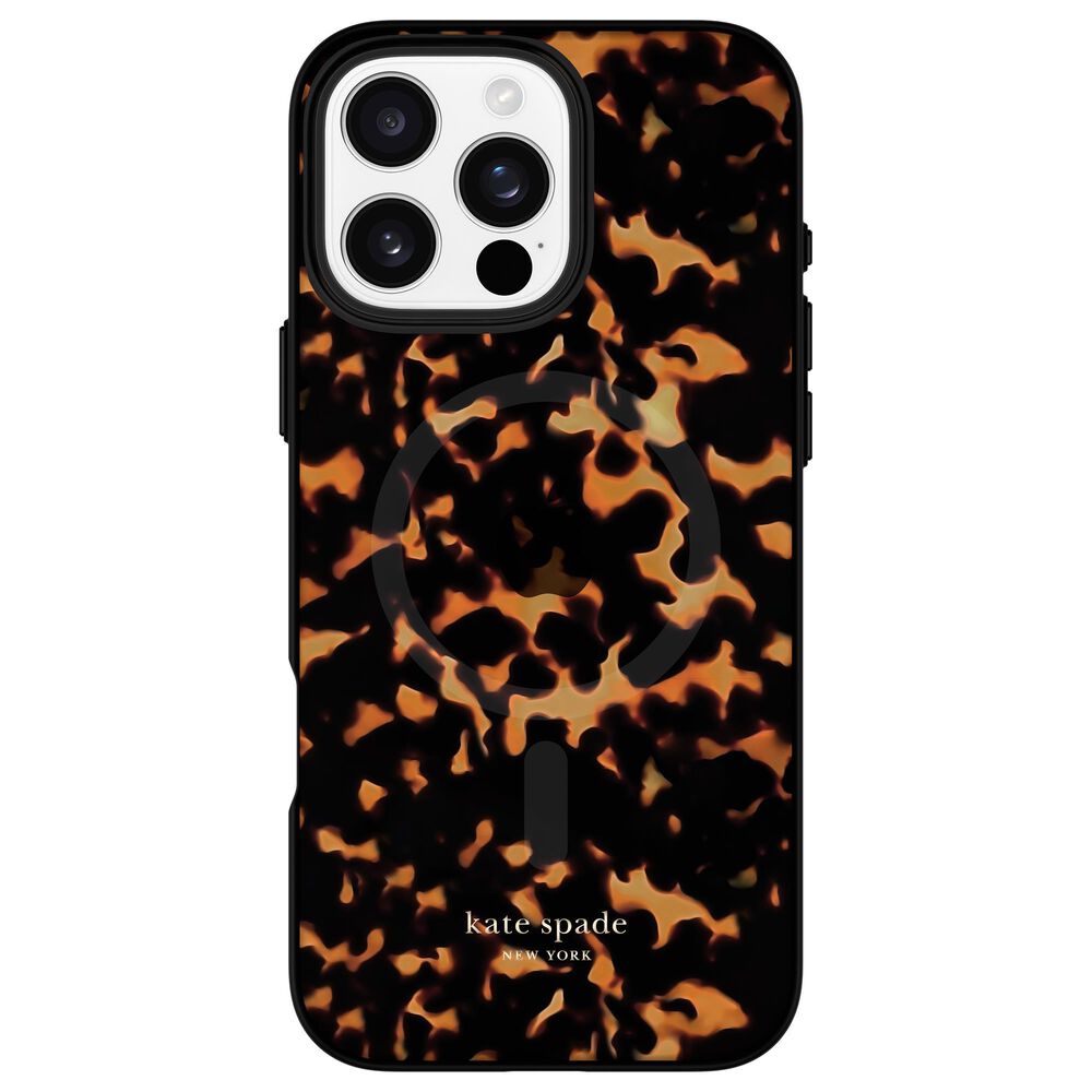 Kate Spade Protective Magsafe Case for Apple iPhone 16 Pro Max in Tortoise, , large