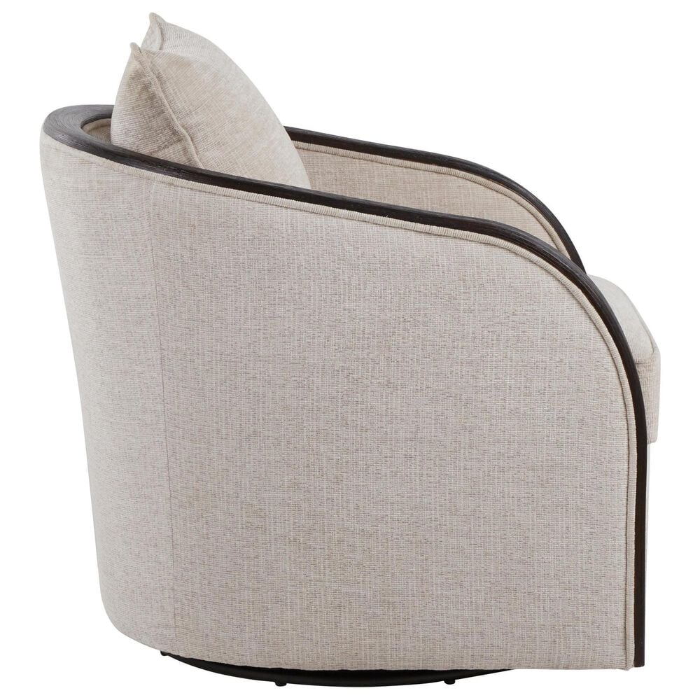 LumiSource Gemma Swivel Accent Chair in Sand, , large