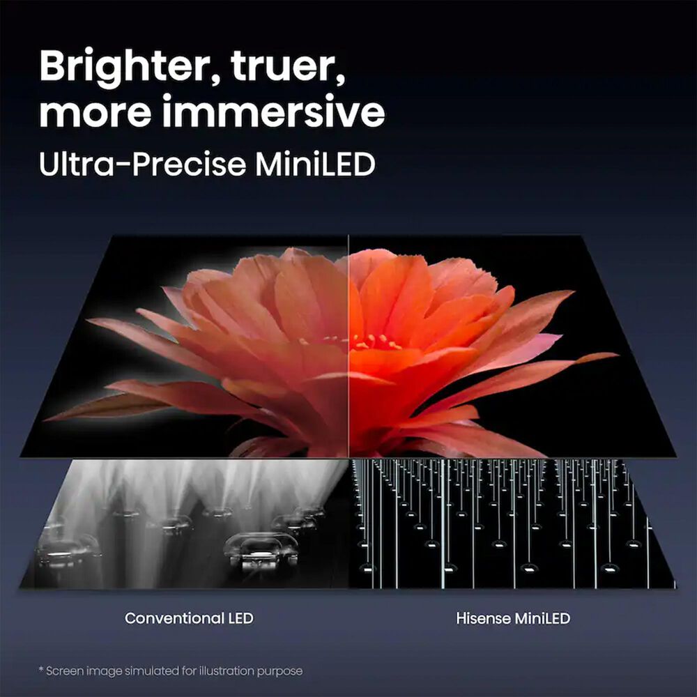 Hisense 100" Class U7 Series Mini-LED QLED UHD 4K - Smart Google TV, , large