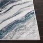 Safavieh Orchard 10" x 14" Grey and Blue Area Rug, , large