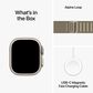 Apple Watch Ultra 2 GPS + Cellular, 49mm Titanium Case with Olive Alpine Loop - Small, , large