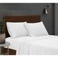 Pem America London Fog Garment Wash 5-Piece Split King Sheet Set in White, , large