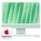 Apple 24-Inch iMac All-in-One Desktop - Apple M4 chip - 10-core CPU - 16GB RAM - 10-core GPU - 512GB SSD in Green with 3-Year AppleCare+, , large