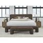 37B Anansi Mocoa Queen Upholstered Platform Bedframe in Mongoose, , large
