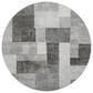 Dalyn Rug Company Neo NO15 8" Round Pewter Area Rug, , large