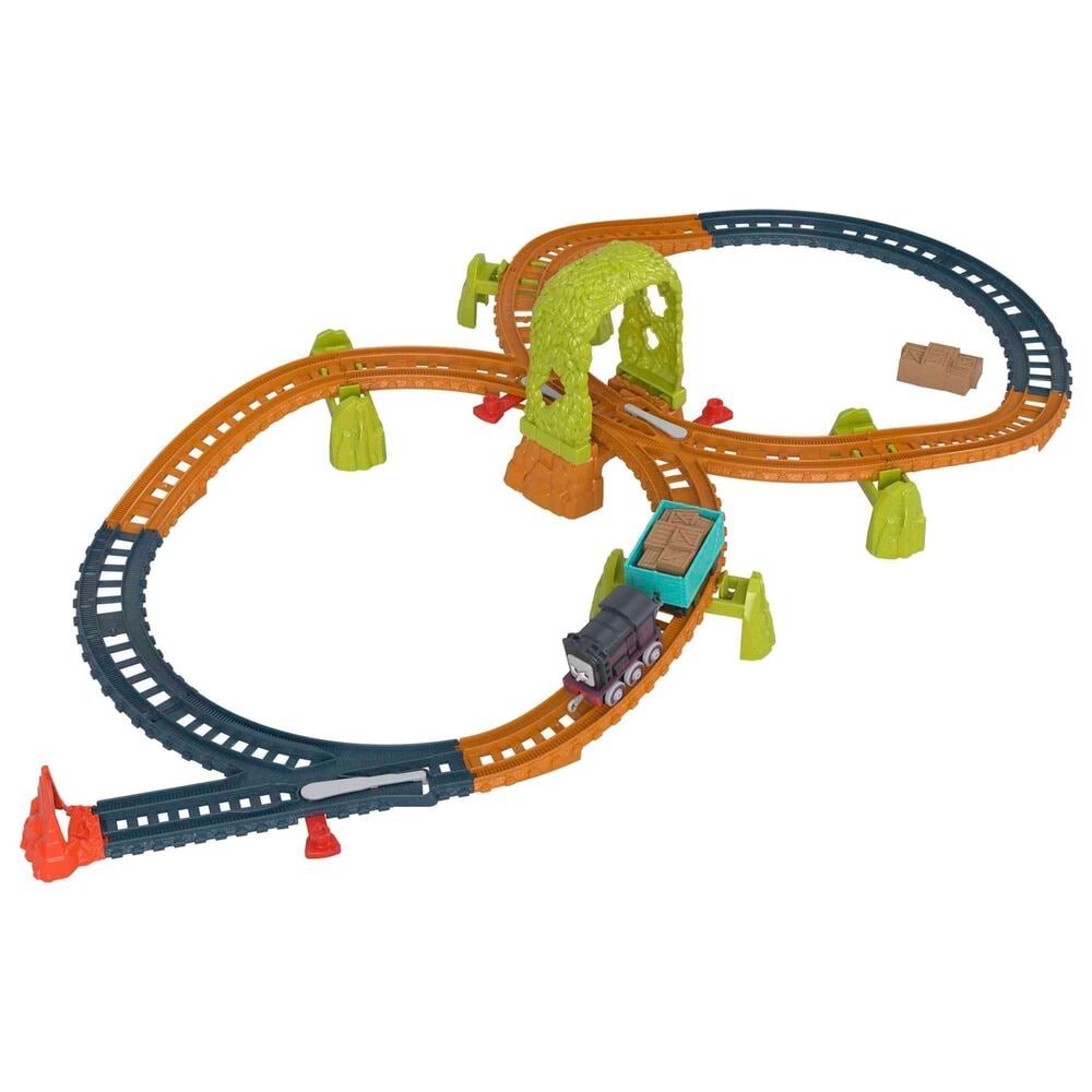 Fisher Price Diesel"s Super Loop Adventure Push Along Track Set, , large