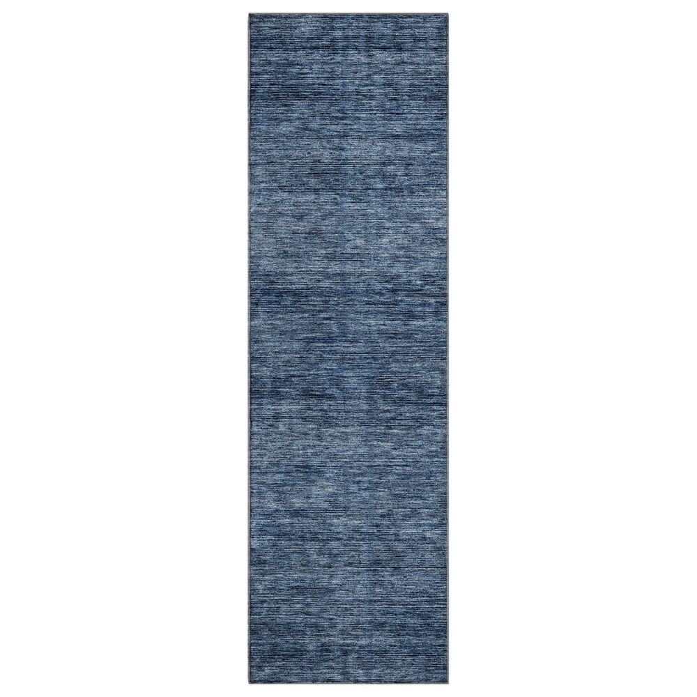 Dalyn Rug Company Soft Essentials Solid Navy 2"3" x 7"6" Indoor/Outdoor Runner, , large