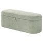 Crown Mark Philipa Storage Bench in Light Green, , large