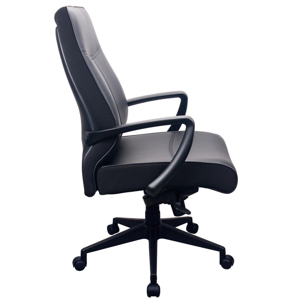 Raynor Group Tempur Pedic Highback Desk Chair in Black, , large