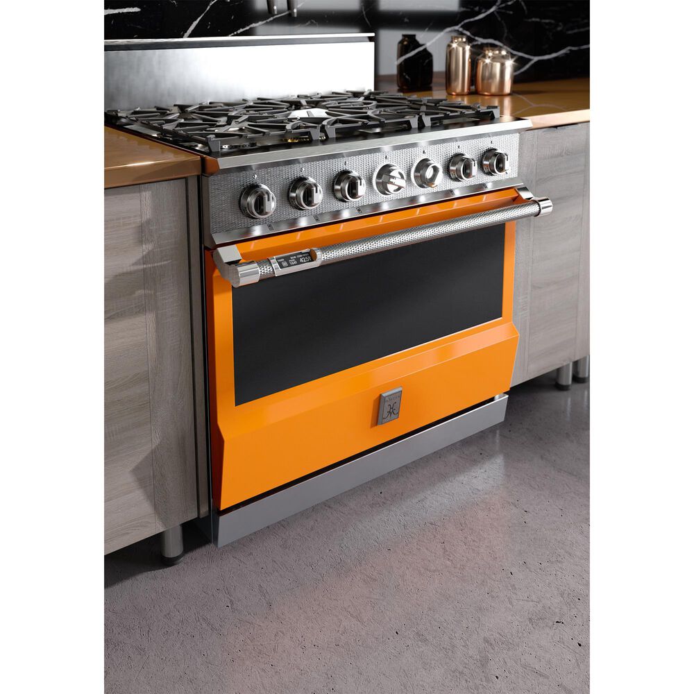 Hestan KRD Series 5.8 Cu. Ft. Slide-In Dual Fuel Natural Gas Range in Citra, , large