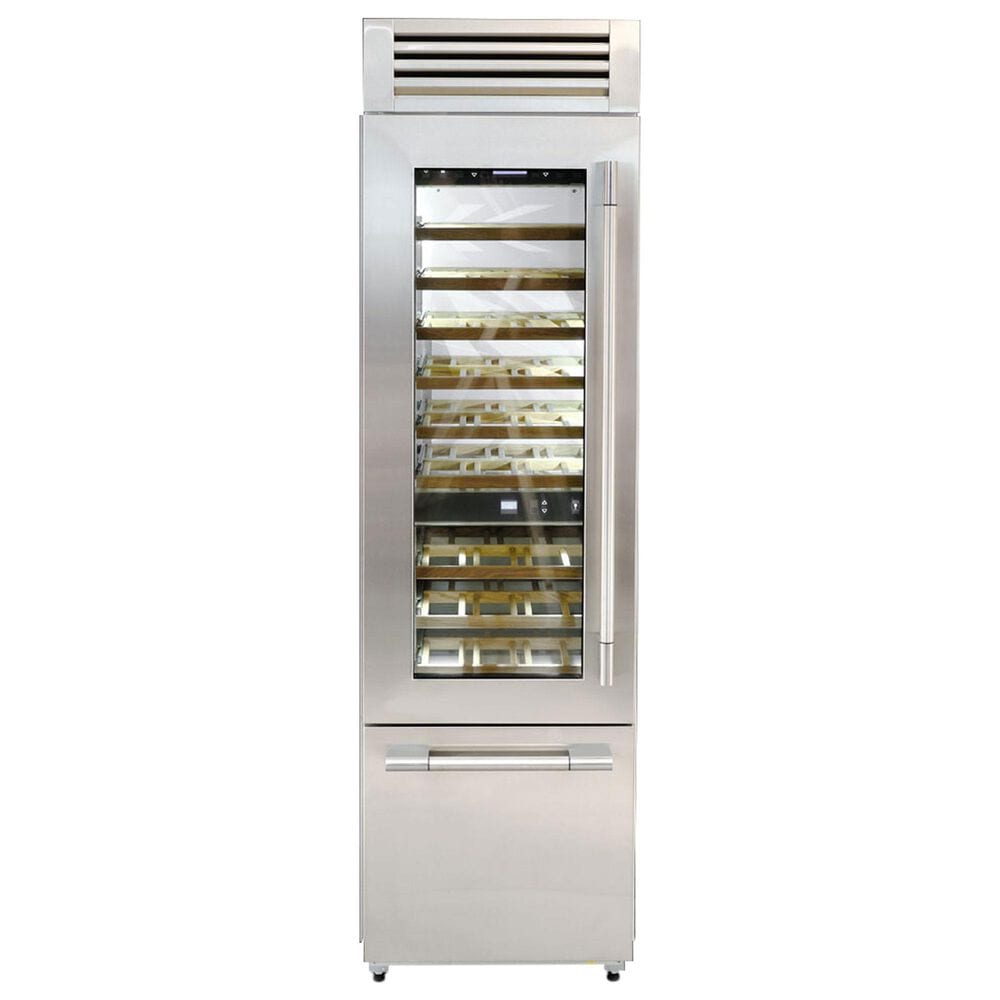 Fulgor Milano 24" Pro Wine Cellar with Left Hinge in Stainless Steel, , large