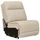 Ashley Double Deal 7-Piece Power Symmetrical Reclining Sectional with 2 Consoles in Almond, , large