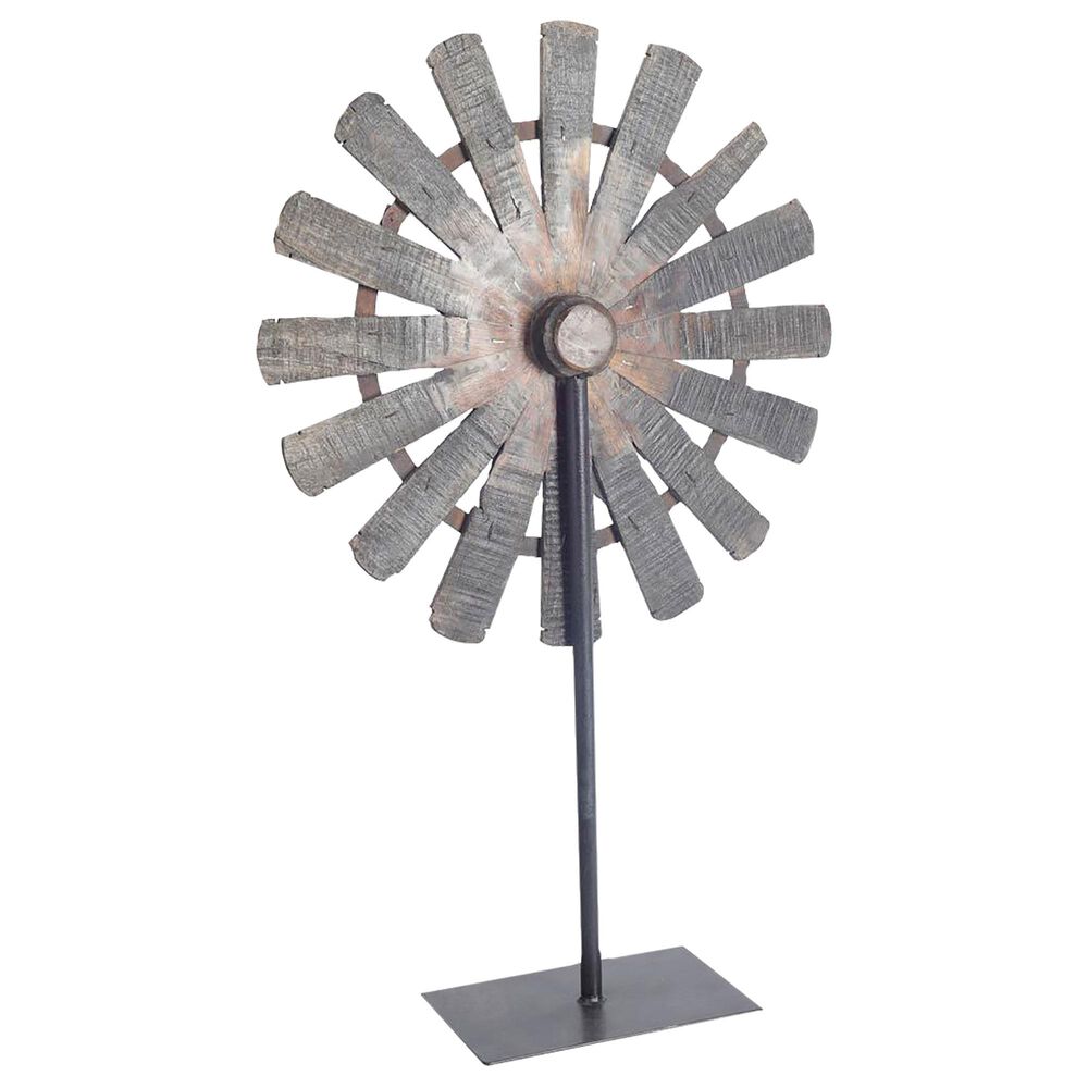 Mercana Citadel III Spinning Wheel Sculpture, , large