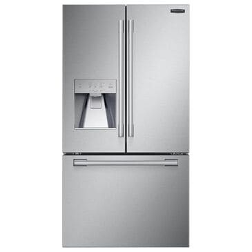 Signature Kitchen Suite 25.5 Cu. Ft. French Door Refrigerator in Stainless Steel, , large