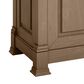 James Martin Vanities Brookfield 60" Double Bathroom Vanity in Pecan with 3 cm Eternal Jasmine Pearl Quartz Top and Rectangular Sinks, , large
