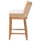 Baxton Studio Ridley Counter Stool in Whitewash, , large