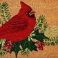 Evergreen Winter Cardinal 1"4" x 2"4" Multicolor Door Mat, , large