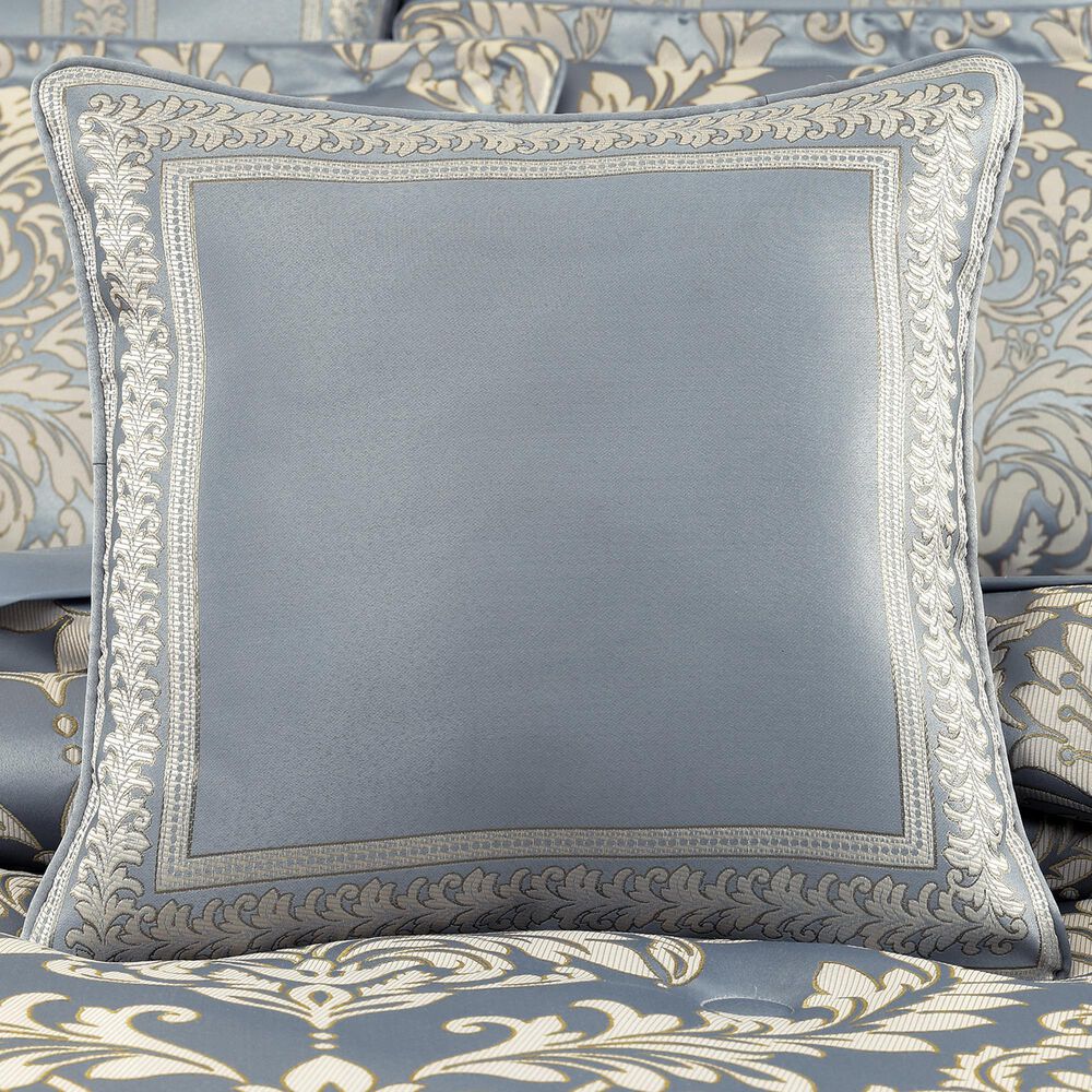 J. Queen New York Lorenzo 18&quot; Square Throw Pillow in Blue, , large
