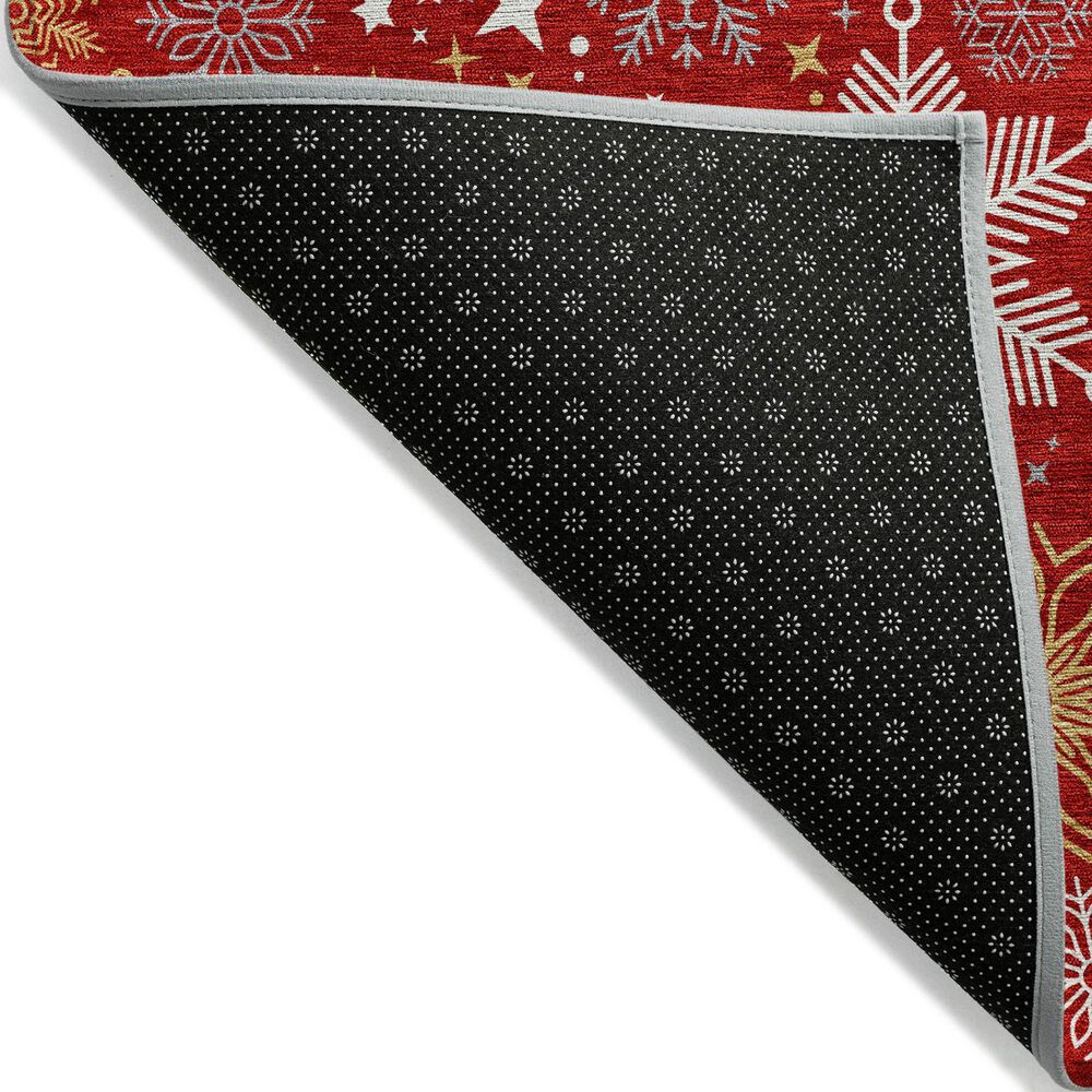 Dalyn Rug Company Wonderland WN31 2&#39;3&quot; x 7&#39;6&quot; Red Indoor/Outdoor Runner, , large