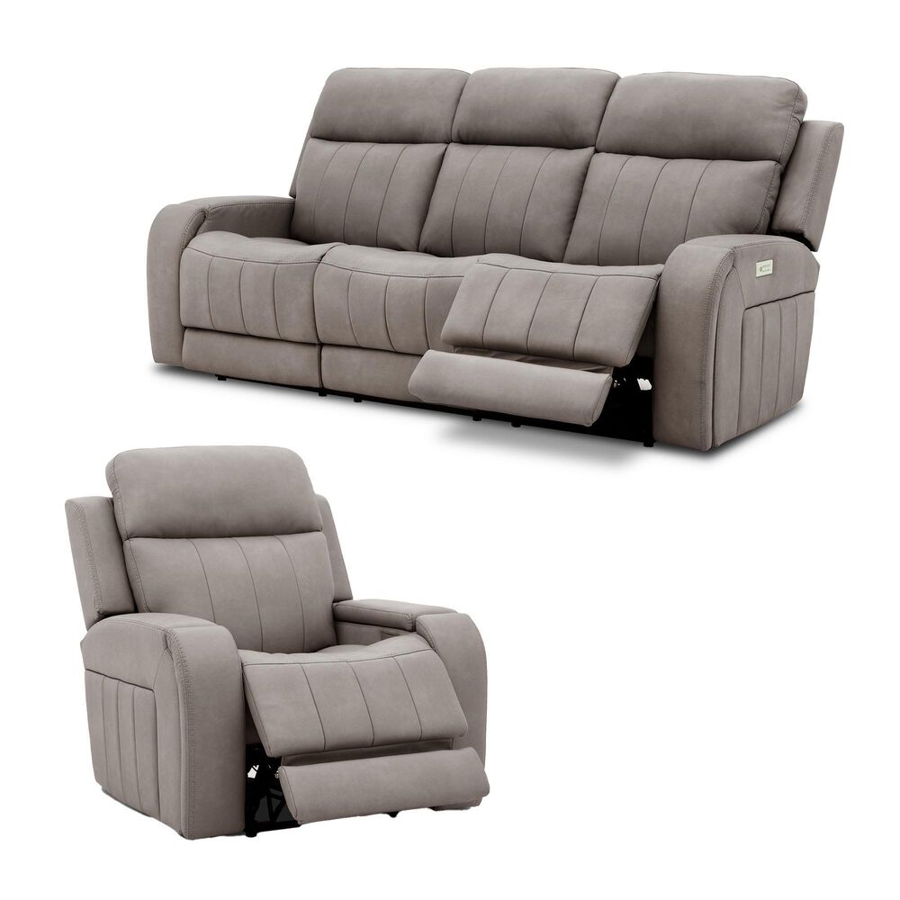 MotoMotion Power Reclining Sofa and Recliner, , large