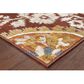 Oriental Weavers Sedona 6366A 9"10" x 12"10" Red Area Rug, , large