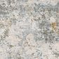 Surya Dresden Dusty Sage, Taupe, Off-White, Deep Teal, Ink Blue, Light Gray and Mustard 5"3" Round Area Rug, , large