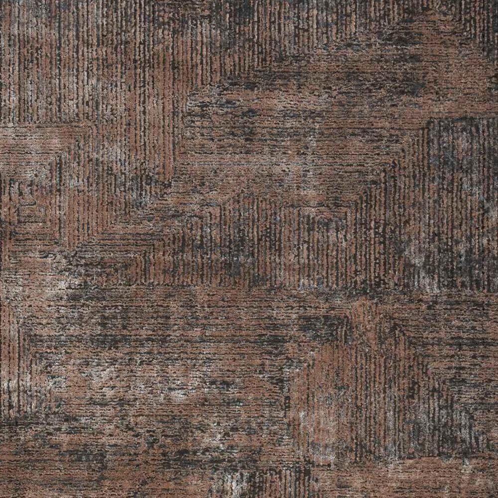 Nourison Irradiant 2&#39;3&quot; x 7&#39;6&quot; Black and Ivory Runner, , large