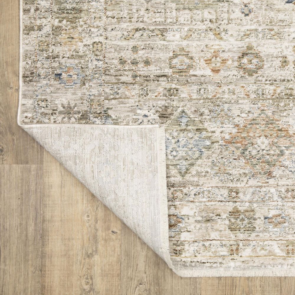 Oriental Weavers Avalon Southwestern Beige and Blue 2'7" x 7'7"Runner, , large