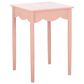 Safavieh Paislyn End Table in Pink, , large