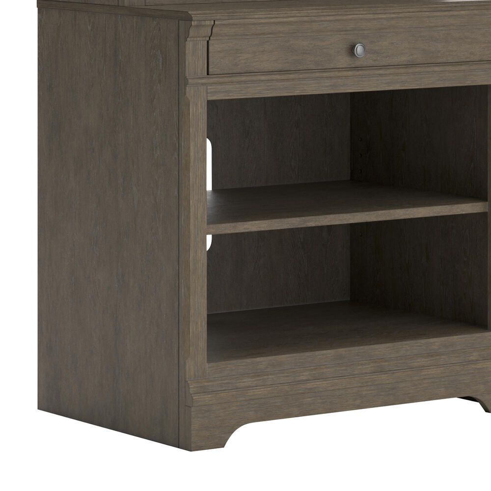 Ashley Janismore 79&quot; Bookcase in Weathered Gray, , large