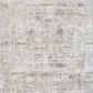 Surya Brunswick Light Gray, Cream, Mustard, Light Brown, Medium Brown and Charcoal 5"3" Round Area Rug, , large